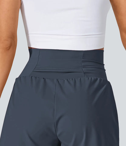 AeroFlex™ – Short Femme Multi-Poches Invisible & Gainant