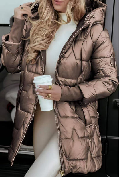 Alicia – Manteau Hiver Raffiné