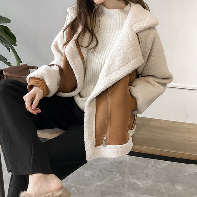 Blouson Velours Suédine