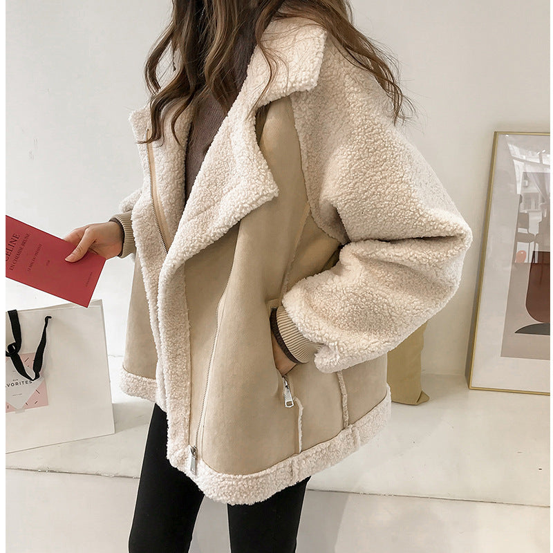 Blouson Velours Suédine