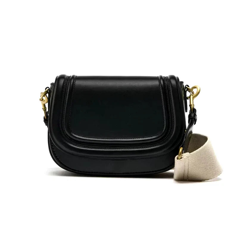 Minerva Noir – Sac Bandoulière Élégant