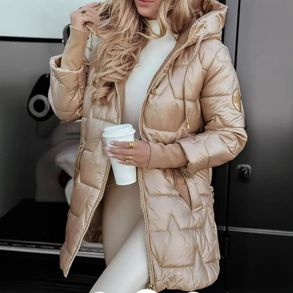 Alicia – Manteau Hiver Raffiné