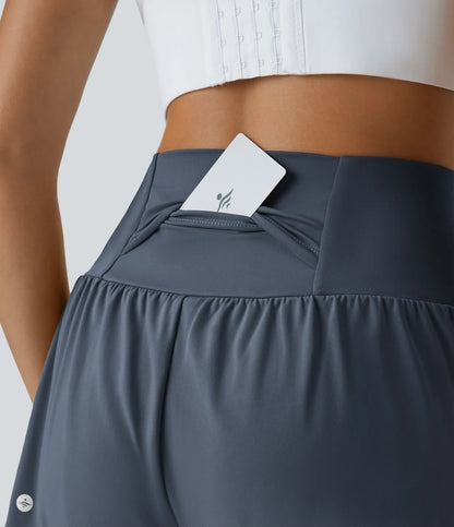AeroFlex™ – Short Femme Multi-Poches Invisible & Gainant