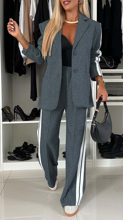 Ensemble Rayé Moderne