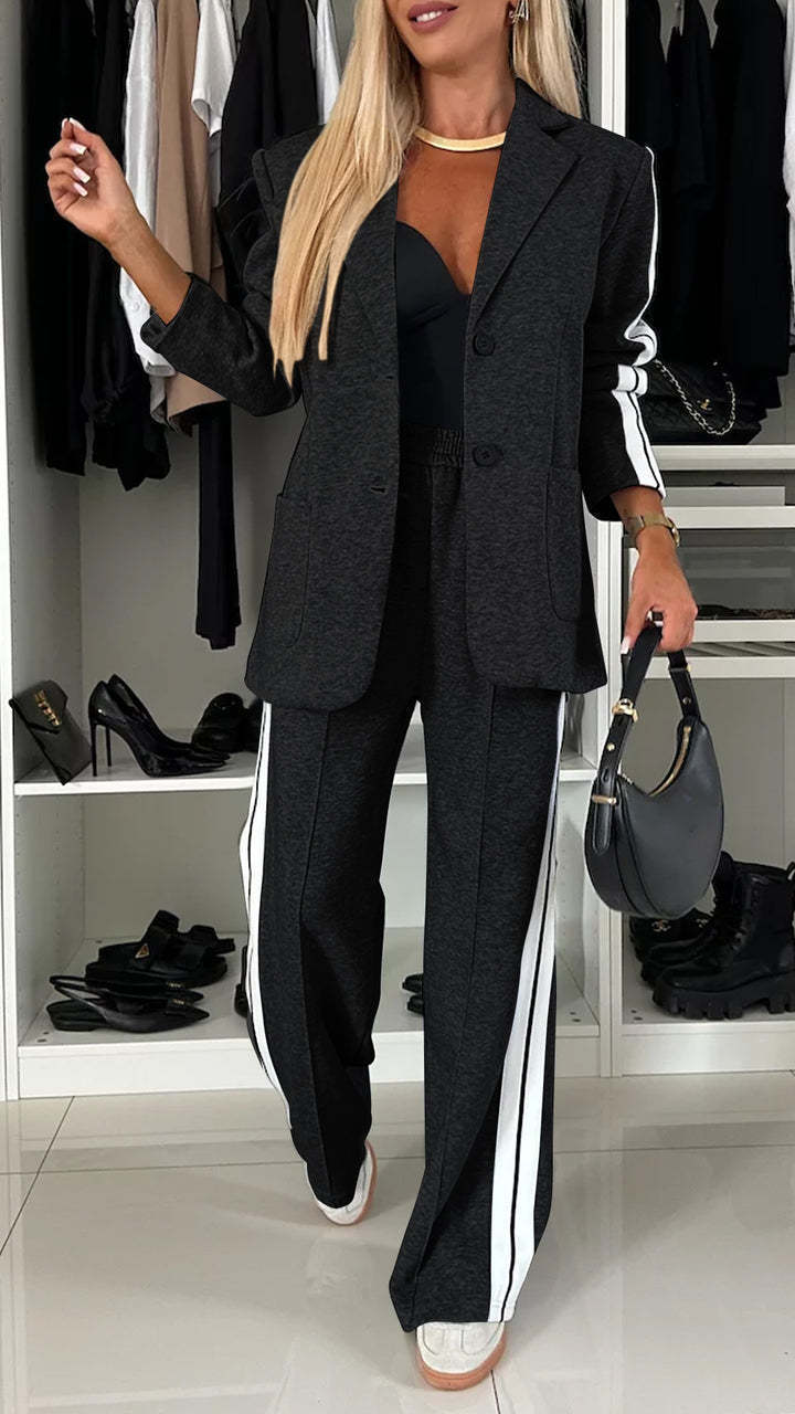 Ensemble Rayé Moderne