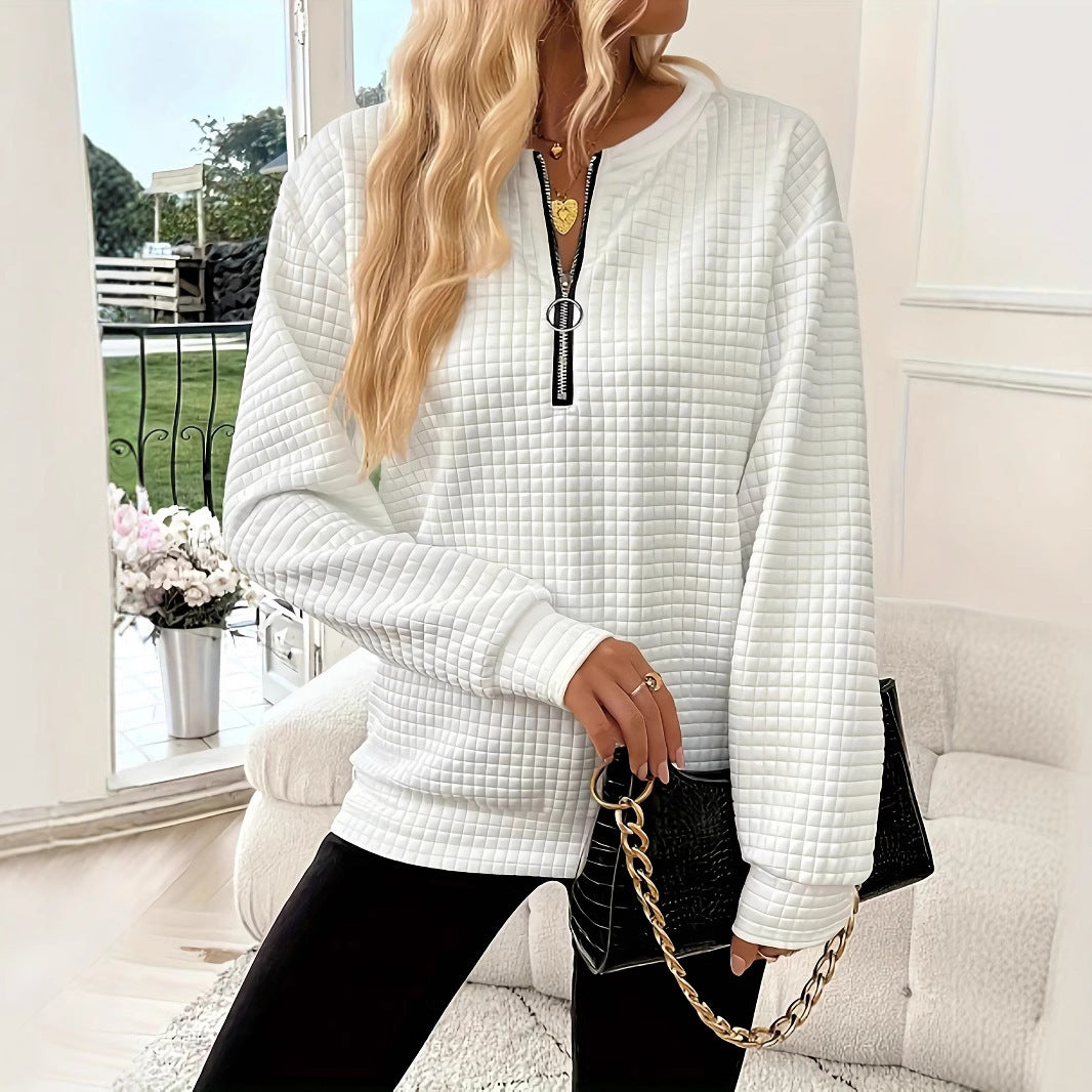 Pull Zippé Casual