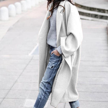 Manteau Evelyn – Long et Élégant