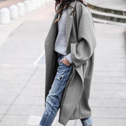 Manteau Evelyn – Long et Élégant