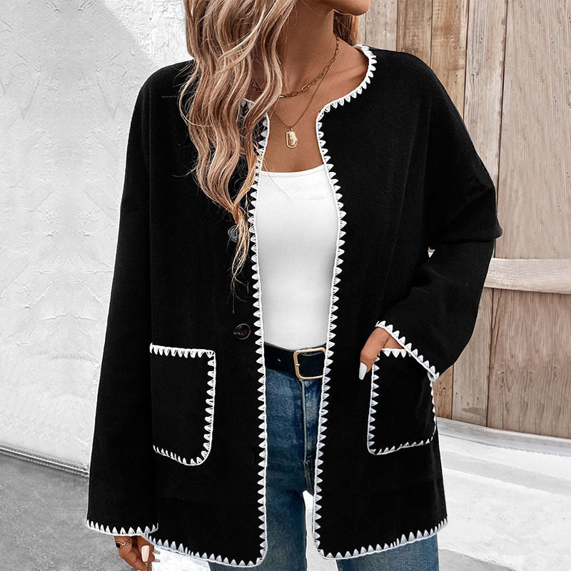 Manteau Polaire Colorblock