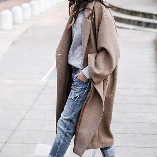 Manteau Evelyn – Long et Élégant