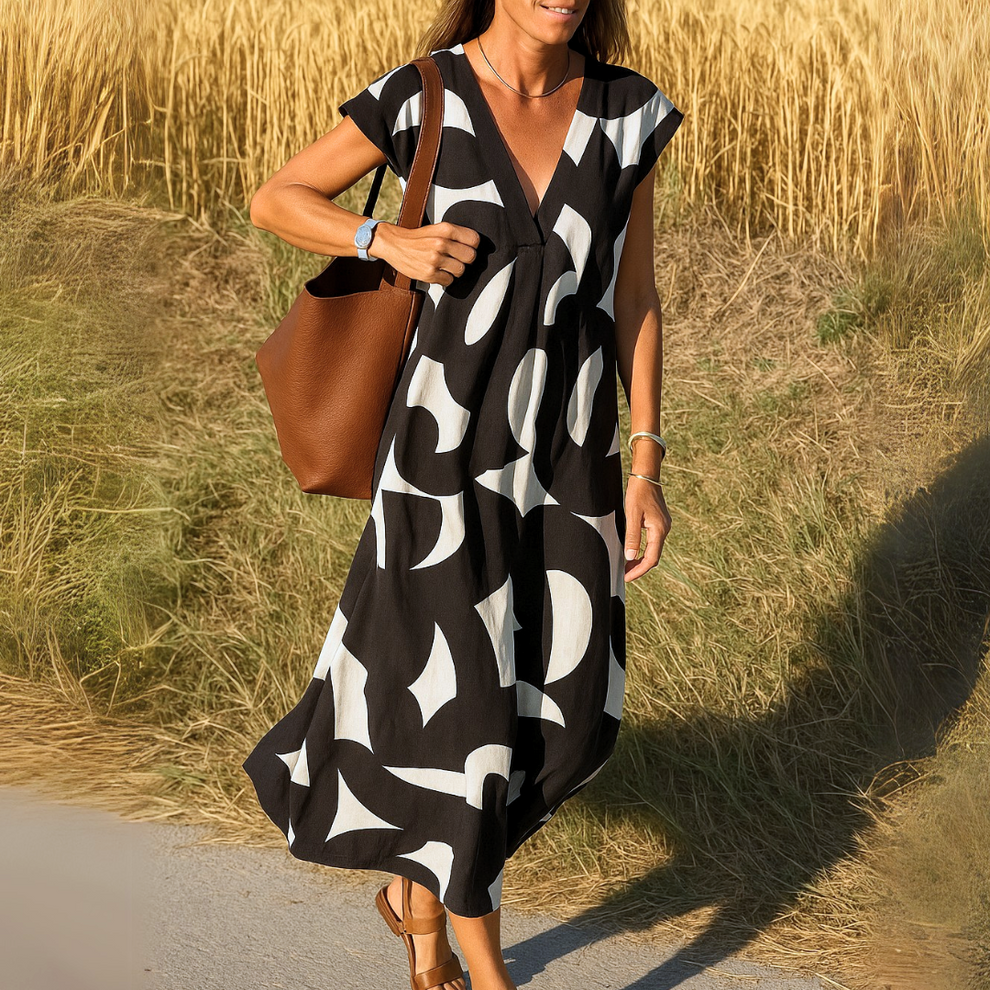 Robe Fluide Asiatique