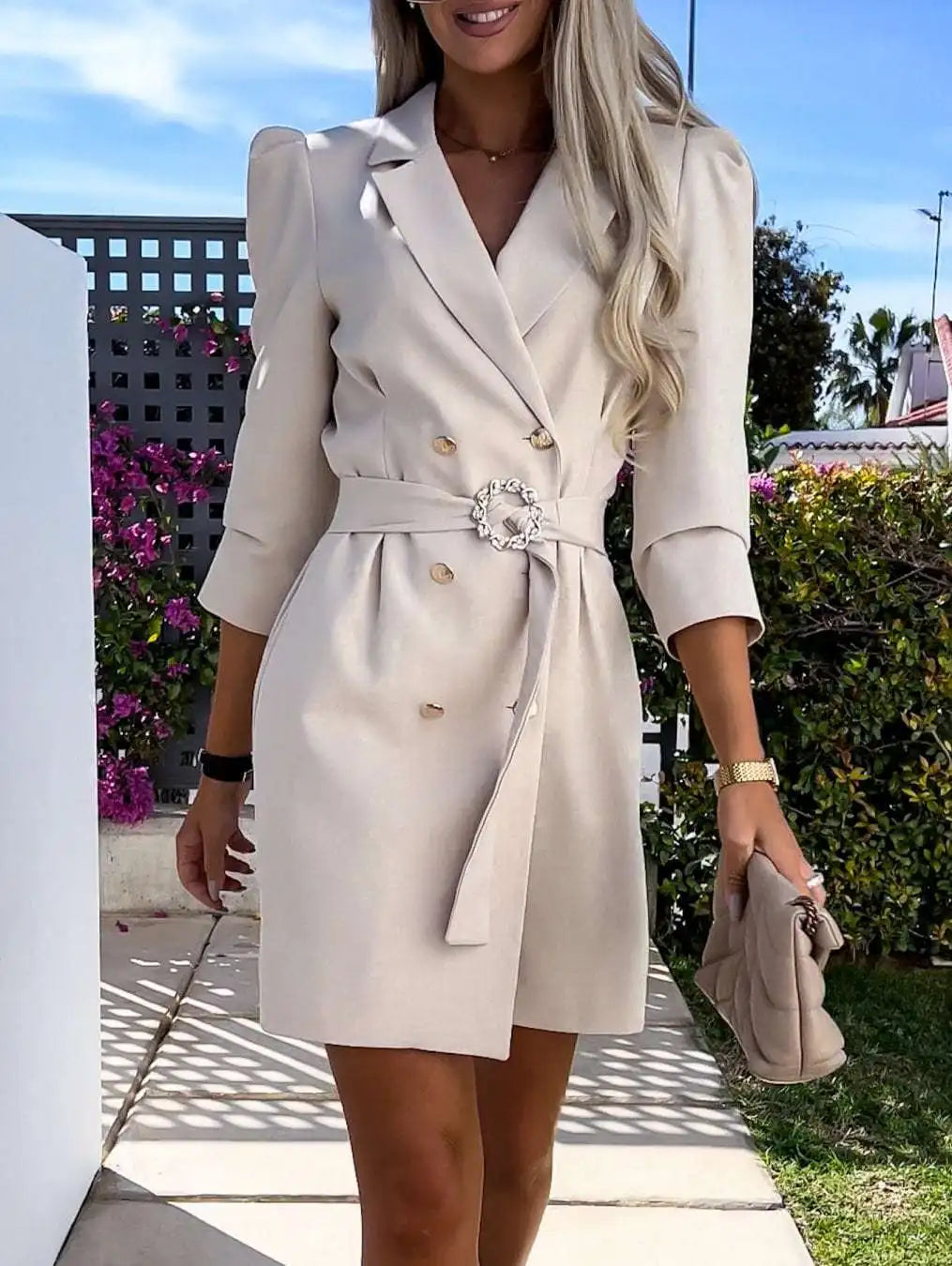 Robe Tailleur Ceinture