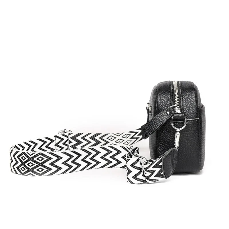 Élisa Élégance – Sac à Bandoulière en Cuir Véritable