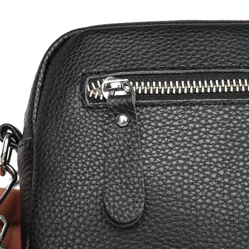 Élisa Élégance – Sac à Bandoulière en Cuir Véritable