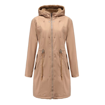 Parka Matelassée Fourrure Détachable