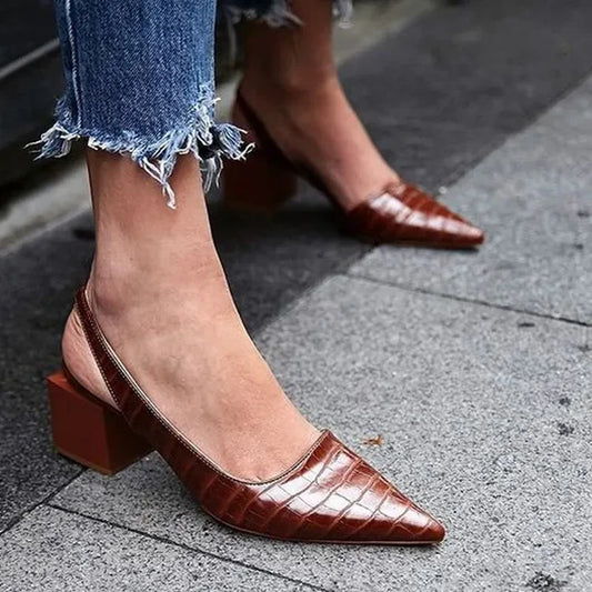 Pernille Élégance – Escarpins Slingback Confort Tout Jour