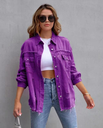 Veste Chemise Leyna – Tendance Urbaine