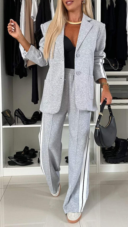 Ensemble Rayé Moderne