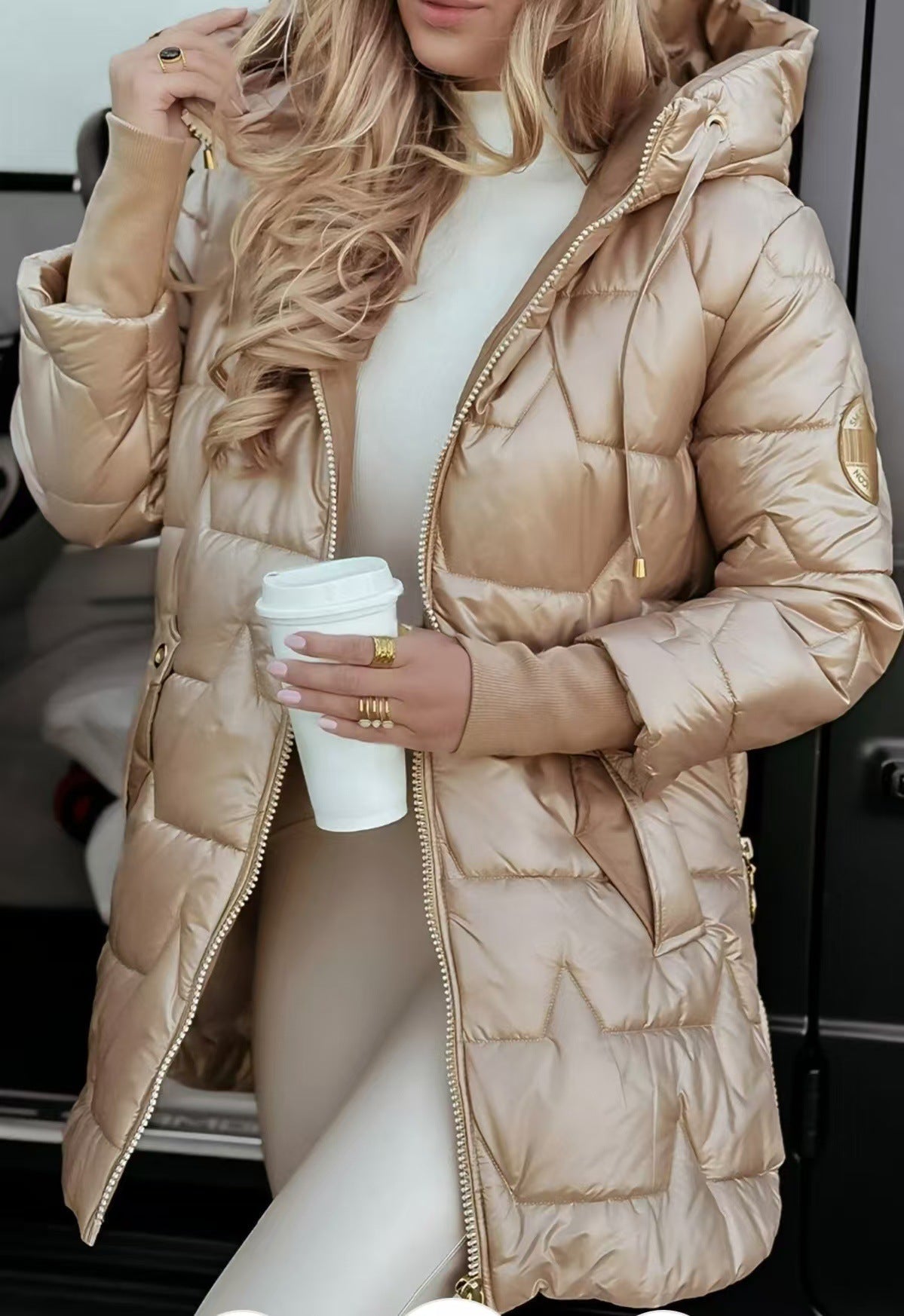 Alicia – Manteau Hiver Raffiné
