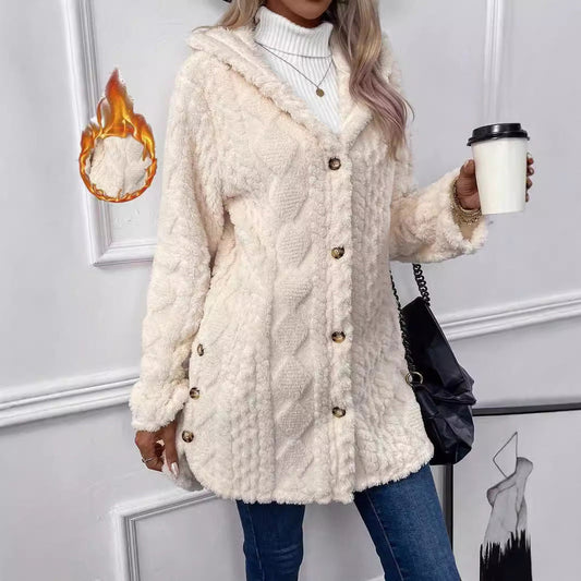 Manteau Cosy Boutonné