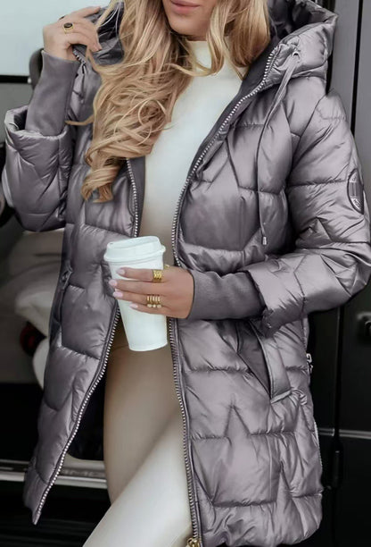 Alicia – Manteau Hiver Raffiné