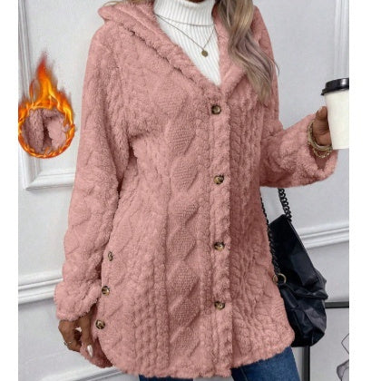 Manteau Cosy Boutonné