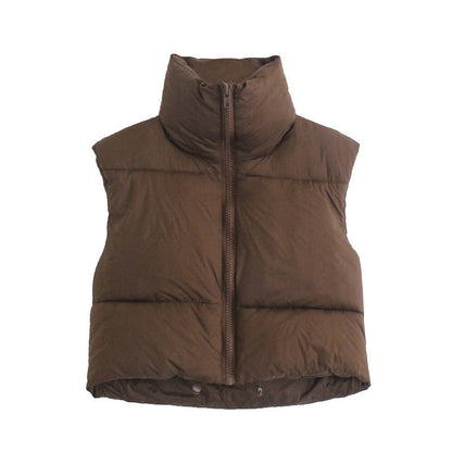 Veste Courte Sans Manches
